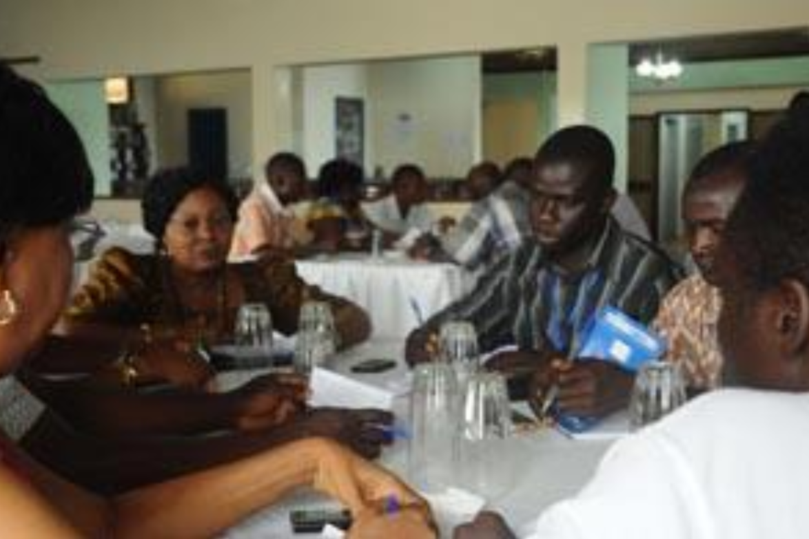 On 17 and 18 April 2012, the United Nations Integrated Peacebuilding Office in Sierra Leone (UNIPSIL) organized a training of trainers on political participation of persons with disabilities at the Bank of Sierra Leone Complex, Kingtom