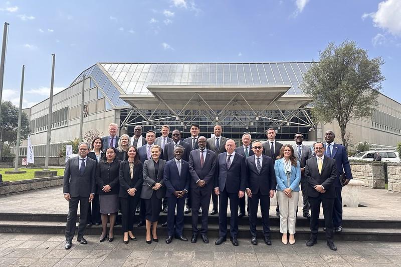 UNOAU SRSG Briefs Members of the UN Security Council during their visit to Addis Ababa