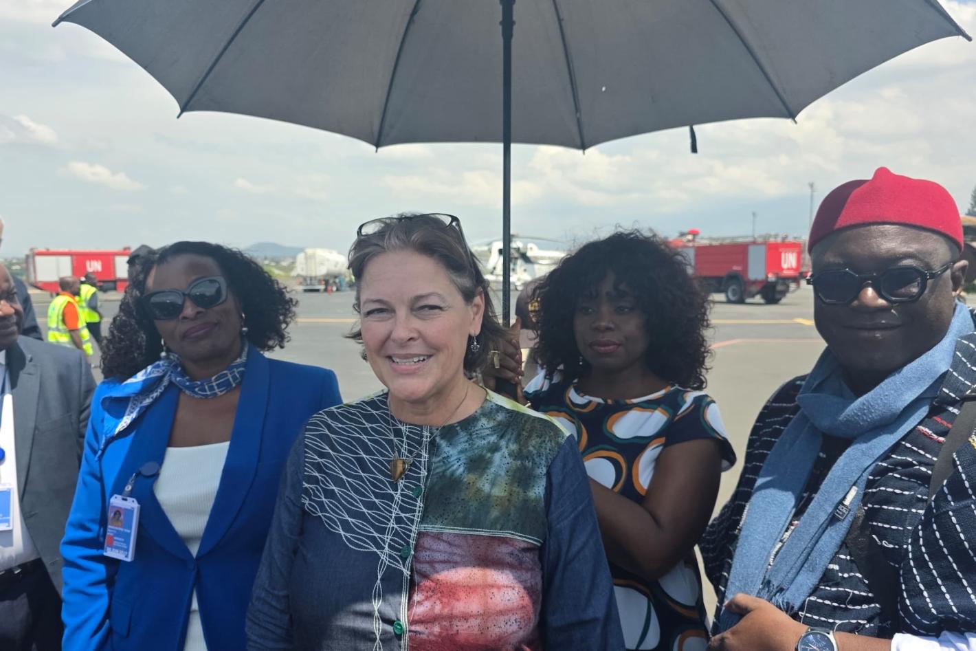 Vivian van de Perre arrived in Goma on Thursday, February 12, 2026.