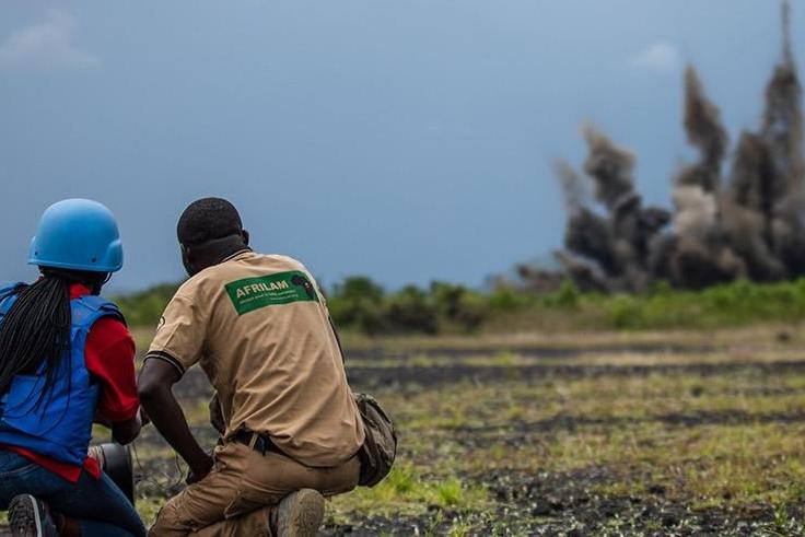 Mine action in the Democratic Republic of the Congo. UNMAS DRC