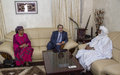 Special Representative of the Secretary-General and Head of MINUSMA Meets President of Niger