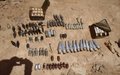 Communiqué de Presse - La MINUSMA découvre une importante cache d’armes et de munitions