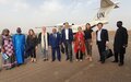 Une délégation des pays donateurs du Fonds fiduciaire de la MINUSMA en visite à Gao