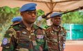 ALLOCUTION DU COMMANDANT ADJOINT DE LA FORCE A L’OCCASION DU CEREMONIAL FUNEBRE DES CASQUES BLEUS DU BURKINA FASO