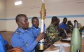 Dangers explosifs et premiers secours : Le service de lutte anti-mines des Nations Unies et la MINUSMA sensibilisent les Forces de sécurité maliennes