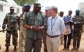 Gao : visite à la MINUSMA du Ministre malien à la Défense, M. Tieman Hubert Coulibaly