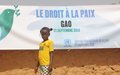 Célébration de la Journée Internationale de la Paix dans les régions du Mali