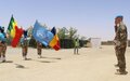 Le commandant de la Force de la MINUSMA rend visite à ses troupes au Nord du Mali