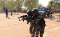 La police des Nations unies participe à la formation de sous-officiers de la Gendarmerie nationale avant leur déploiement