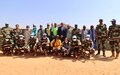 Au centre du Mali, El-Ghassim WANE rencontre les communautés et les Casques bleus