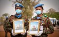 Hommage à deux nouveaux Casques bleus tombés pour la paix au Mali