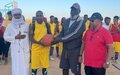 Un match de basket de la paix oppose la MINUSMA à l’équipe locale de Kidal