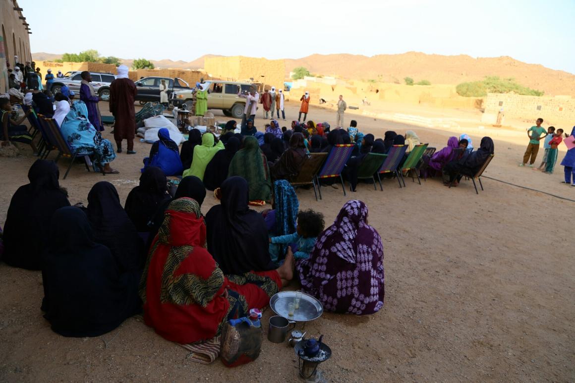 Cérémonie de lancement du projet QIP à Tessalit