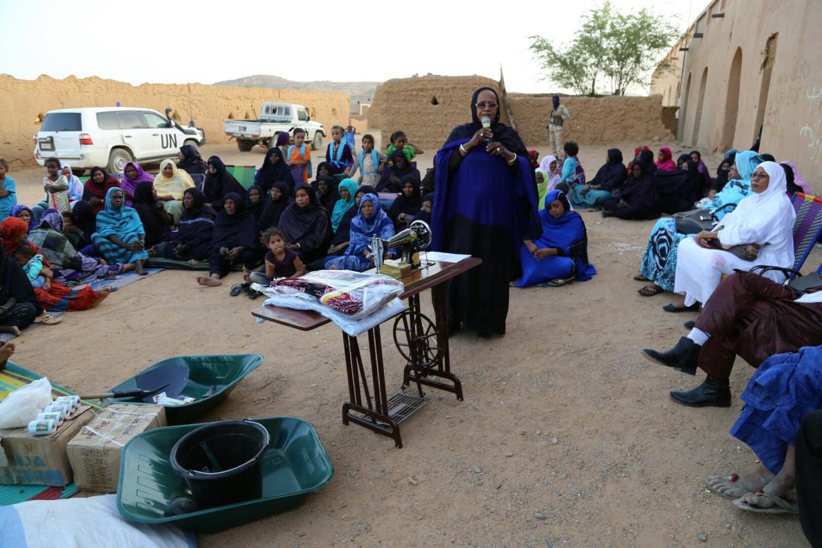 Discours de Mme Aicha Belko Maiga Député du cercle de Tessalit
