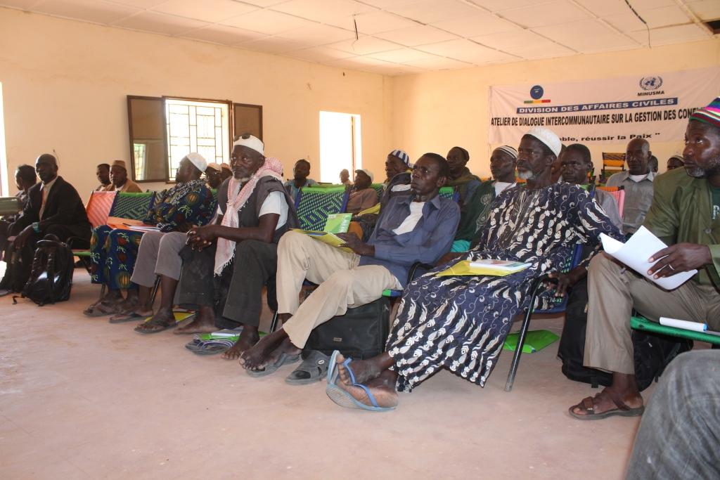 Une vue des participants